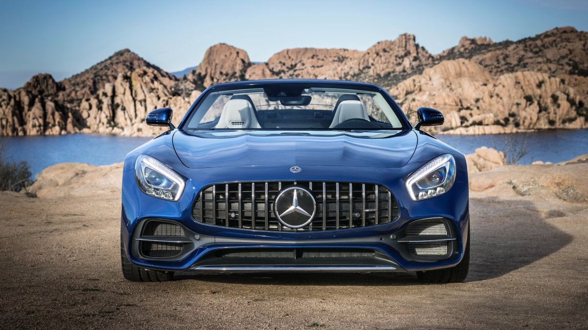 奔驰2017amg gt roadster 4k高清壁纸