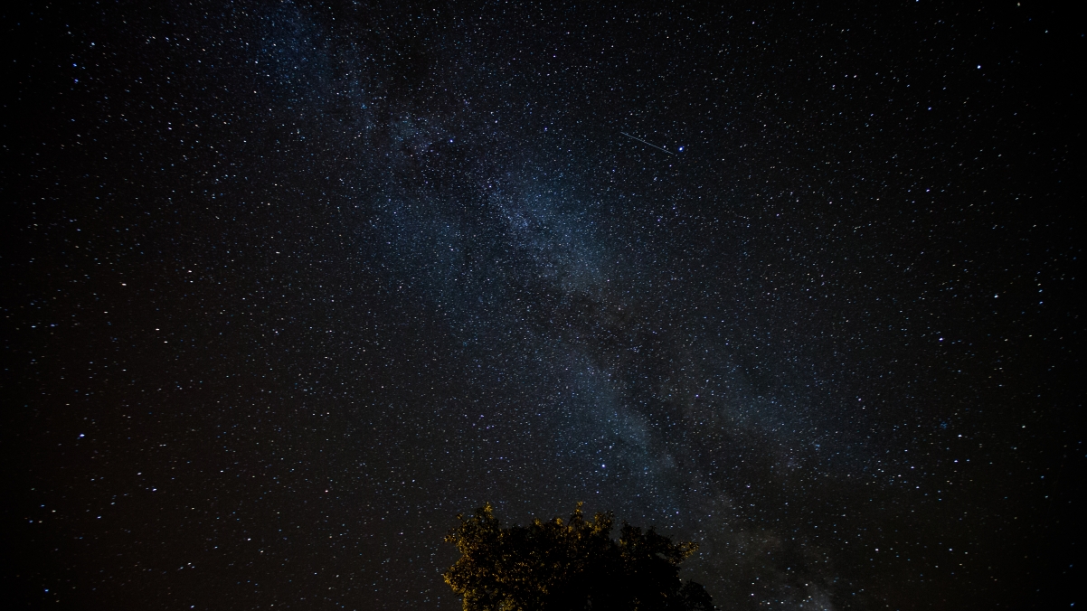 夜 星星 银河系 星空 4k壁纸3840x2160