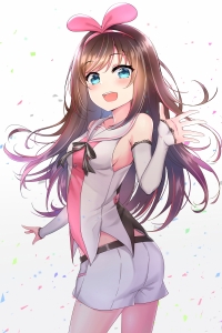 kizuna ai 绊爱 4k超高清竖屏手机壁纸