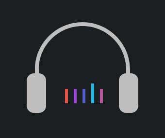 css3耳机音乐图标动画