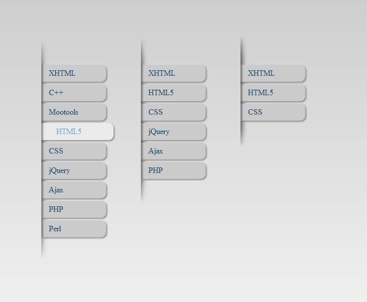 超美侧导航栏，DIV+CSS 简洁打造