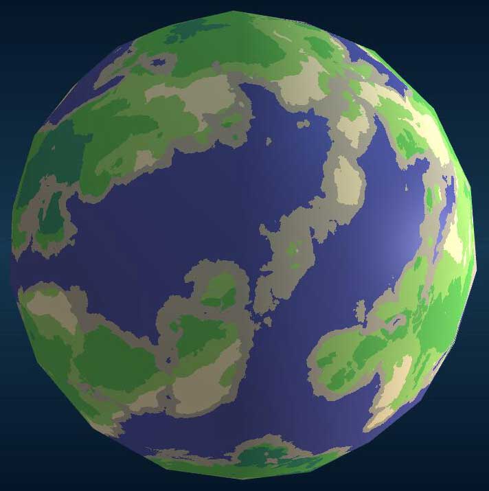 html5 canvas绘制3D地球旋转动画特效