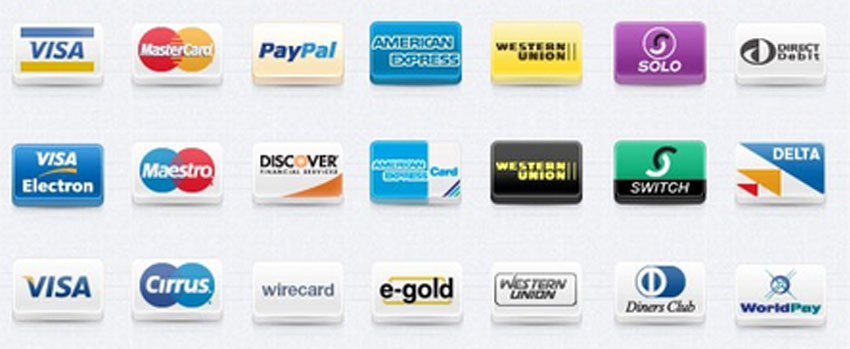 各种实用银行卡面图案PNG图标素材下载