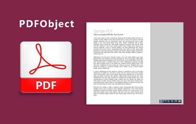 在线pdf预览插件pdfobject.js设置参数使用pdf预览器打印下载