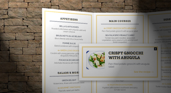html5&css3 3D餐厅菜单概念_订餐菜单选择工具