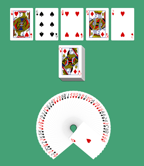 html5酷炫的扑克牌动画特效