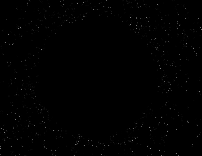html5 canvas黑洞吸收背景动画特效