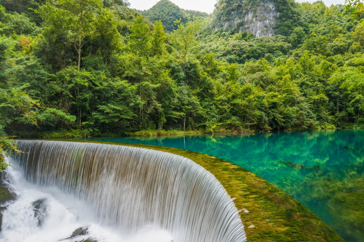 贵州黔南荔波小七孔自然风景4k壁纸 4k风景图片高清壁纸 墨鱼部落格