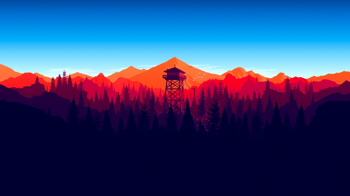 看火人4K高清壁纸，白天Firewatch Mod美景，3840x2160分辨率，游戏图片壁纸免费下载