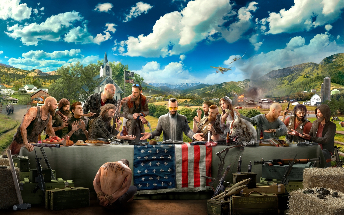 孤岛惊魂5(Far Cry 5)3840x2400游戏壁纸