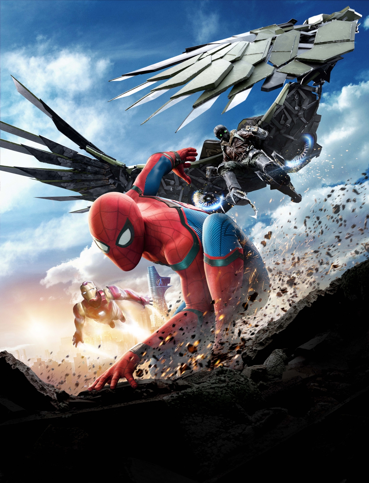 蜘蛛侠：英雄归来的海报4K壁纸