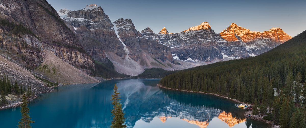 山上湖景4K超高清壁纸，绝美3440x1440风景图片，一键下载