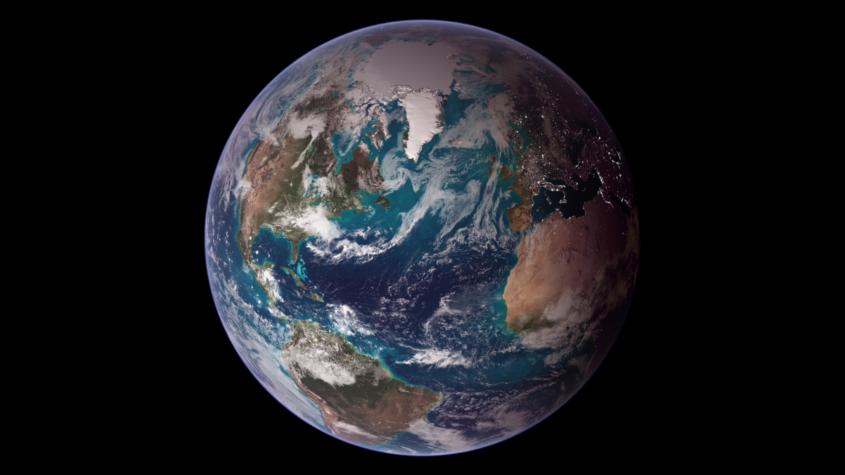高清科幻地球4k风景壁纸