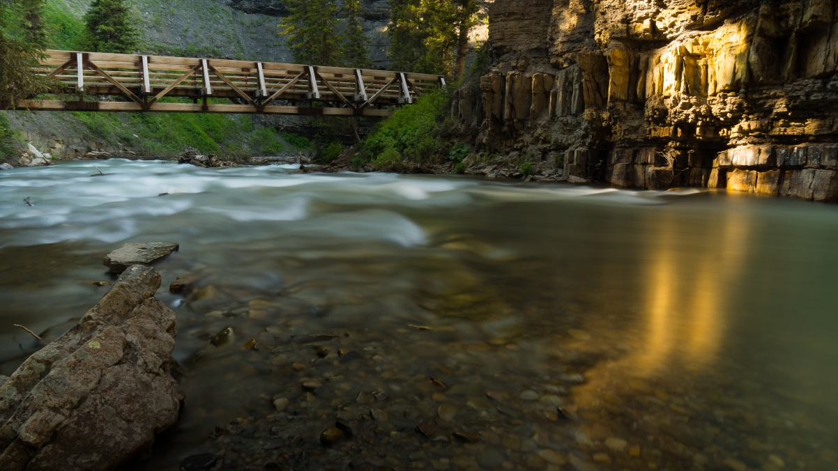 蒙大拿州河流4k风景壁纸
