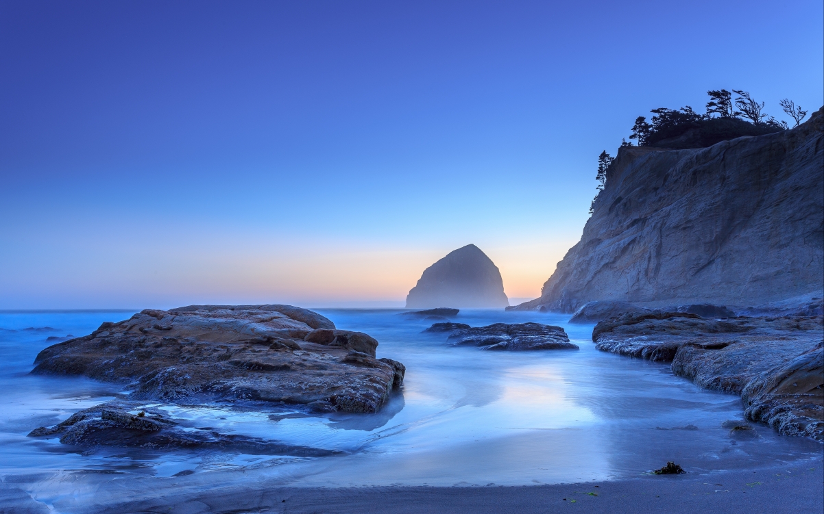 俄勒冈州 太平洋城的日落 作者 jdphotopdx 4K风景壁纸 3840x2400