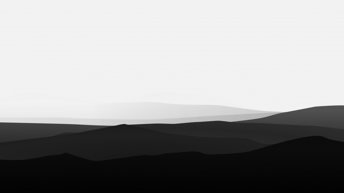 波浪,白色,黑色山脉,5120x2880简单背景壁纸