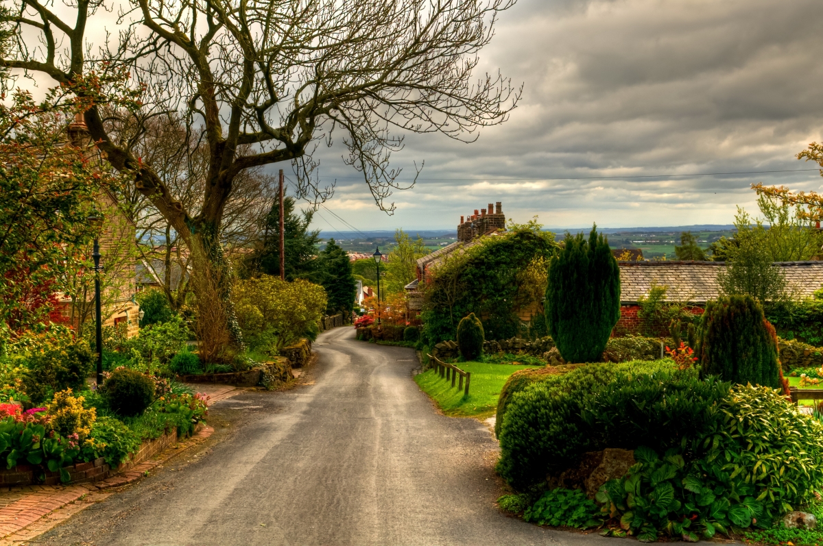 英国 英格兰 乡村 道路 4K风景图片