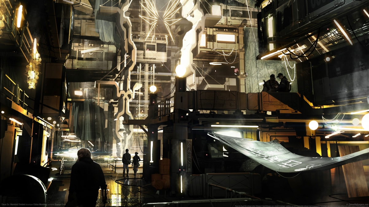 《杀出重围:人类分裂(Deus Ex: Mankind Divided)》4k壁纸