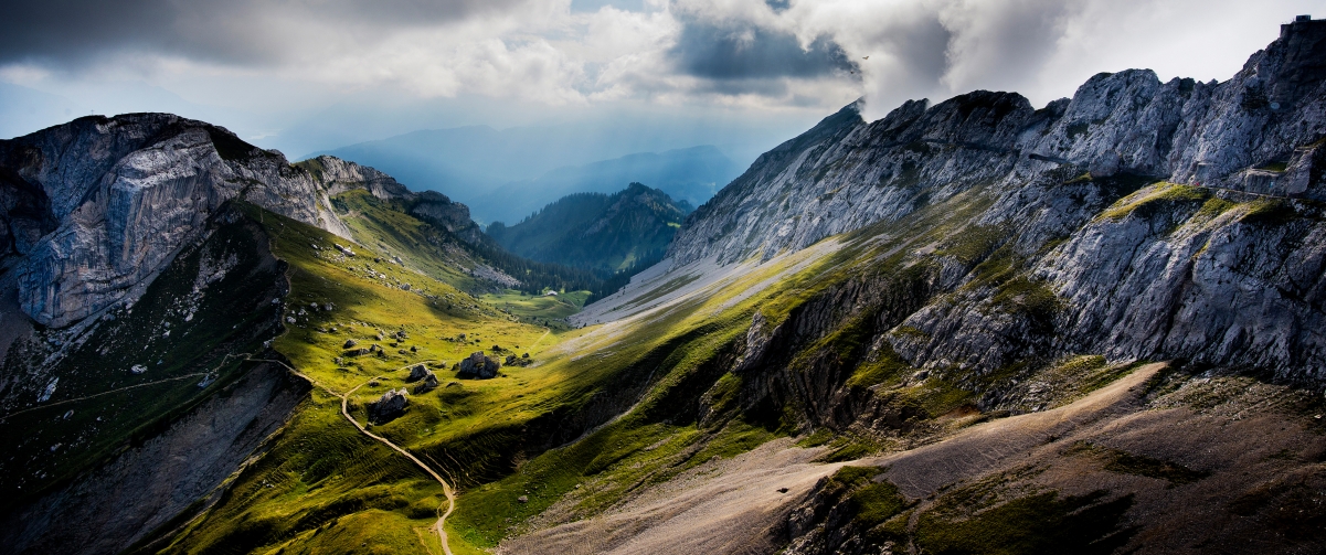 瑞士皮拉图斯山3440x1440风景壁纸