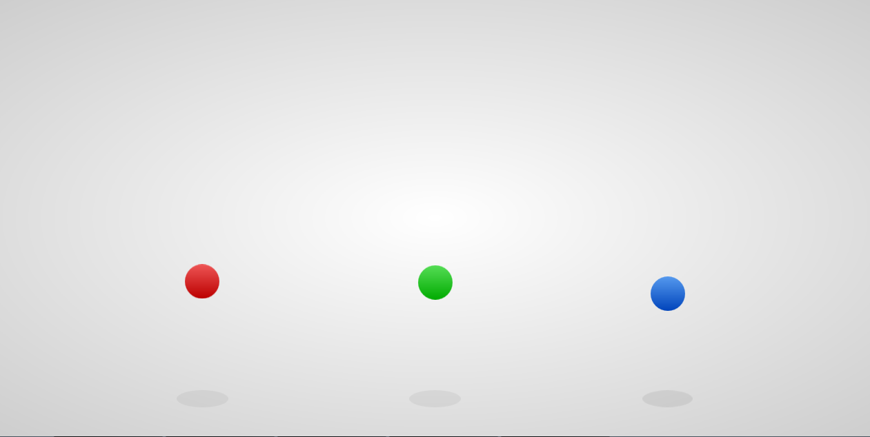 CSS3 3D小球上下弹跳动画特效