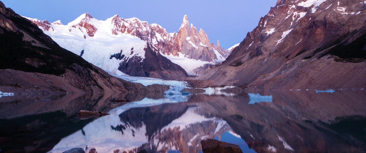 阿根廷巴塔哥尼亚地区国家公园 Cerro Torre峰3440x1440壁纸