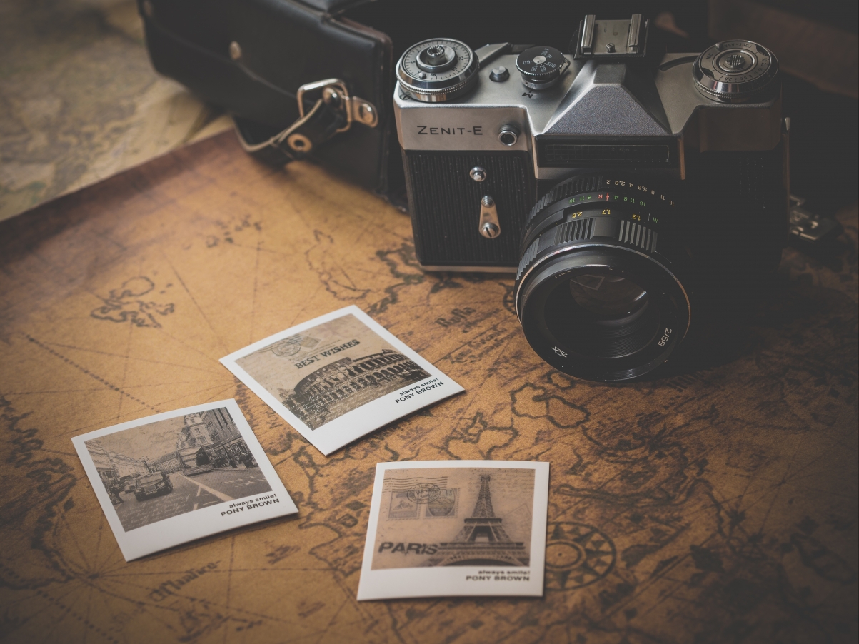 复古 古董 酿酒 经典 照片 地图 旅程 旅行 笔 业务 假期 4K设计图片