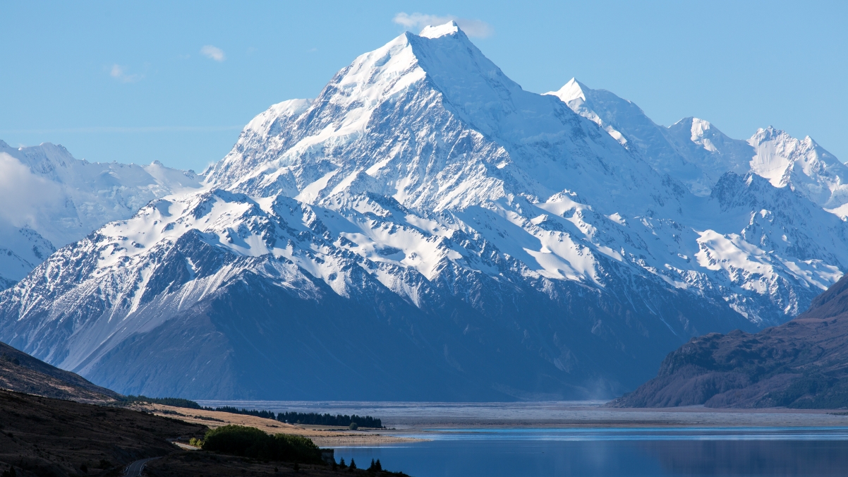 新西兰库克山3840x2160风景壁纸