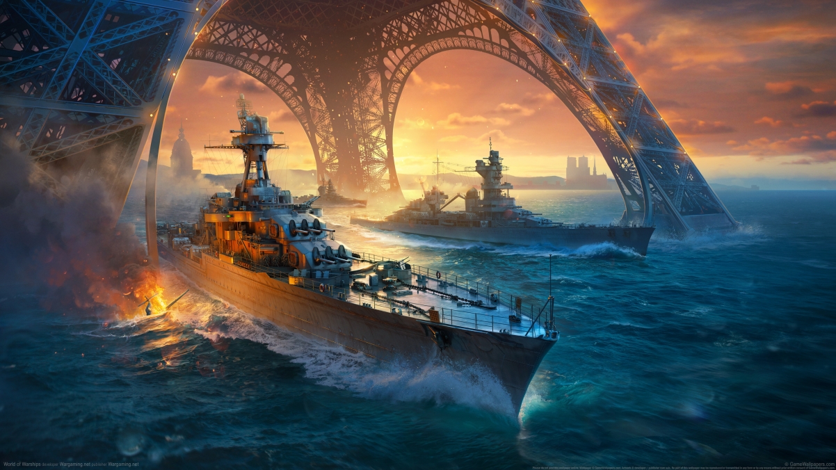 《战舰世界(World of Warships)》4k桌面壁纸
