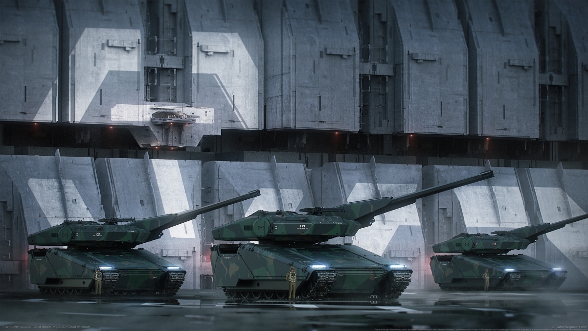 星际公民 坦克 4K游戏壁纸