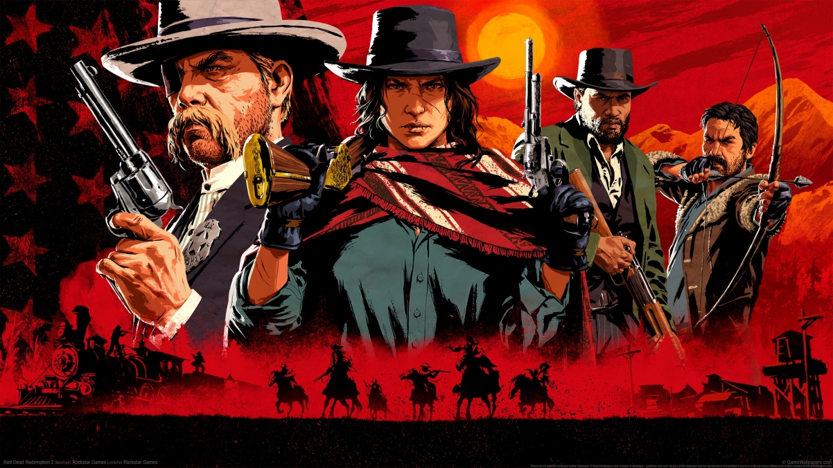《Red Dead Redemption 2》4k游戏原画壁纸3840x2160