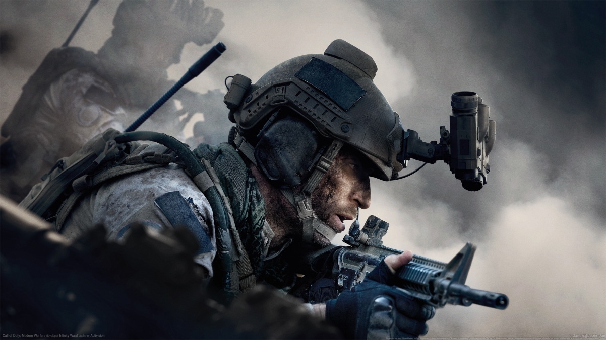 《使命召唤:现代战争 Call of Duty_ Modern Warfare》4k游戏壁纸