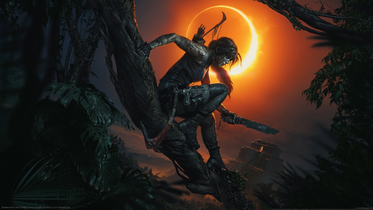 《古墓丽影：暗影（Shadow of the Tomb Raider）》5k游戏壁纸