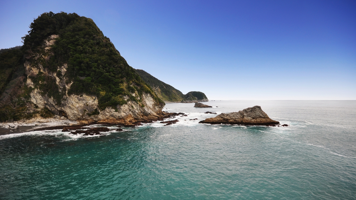 新西兰海岸线3840x2160风景壁纸