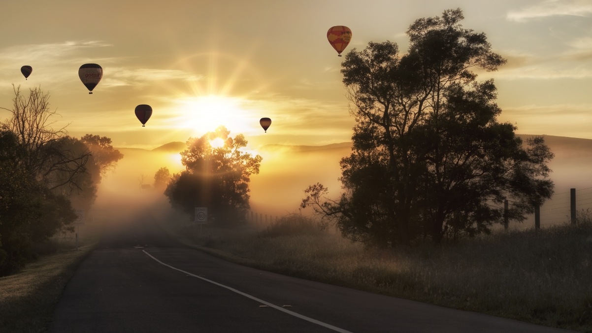 气球 热空气 天空 飞行 交通 空气 乐趣 5K风景壁纸