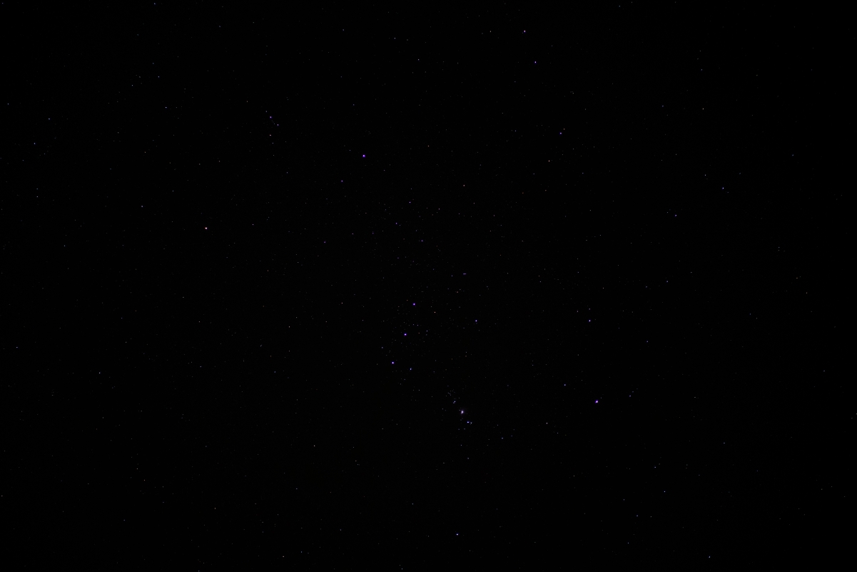 猎户座 星座 繁星点点的天空 星系 夜晚的天空 天文摄影 星空 8K壁纸