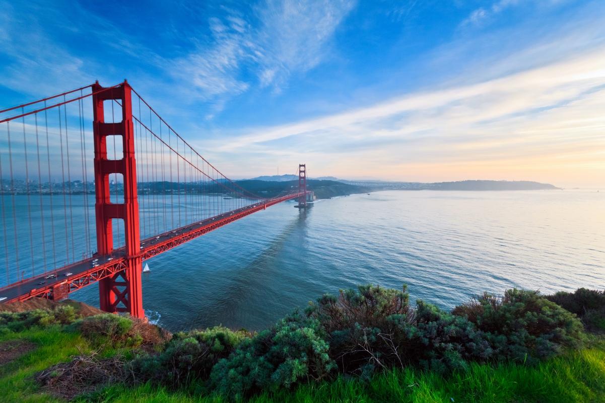 美国加州金门大桥4K风景壁纸