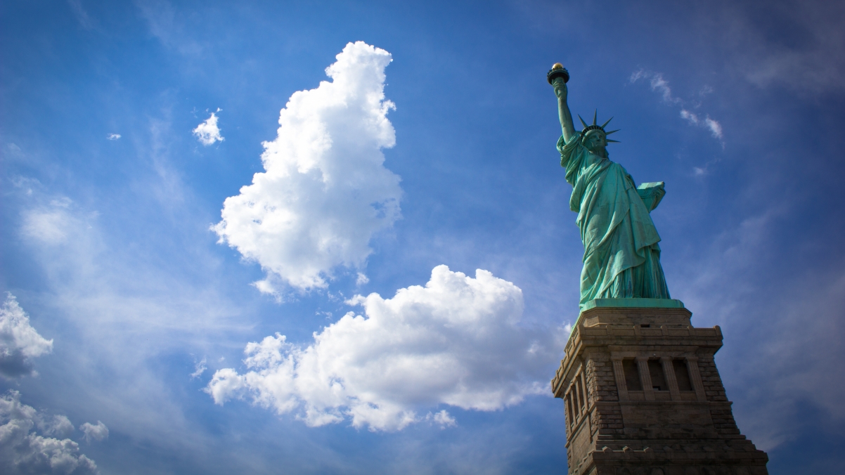 纽约自由女神像4K高清壁纸