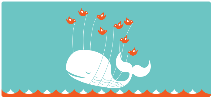纯css3绘制飞翔的鲸鱼和小鸟动画特效