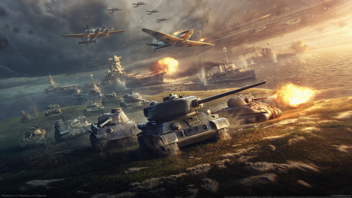 Wargaming:《坦克世界》4k壁纸