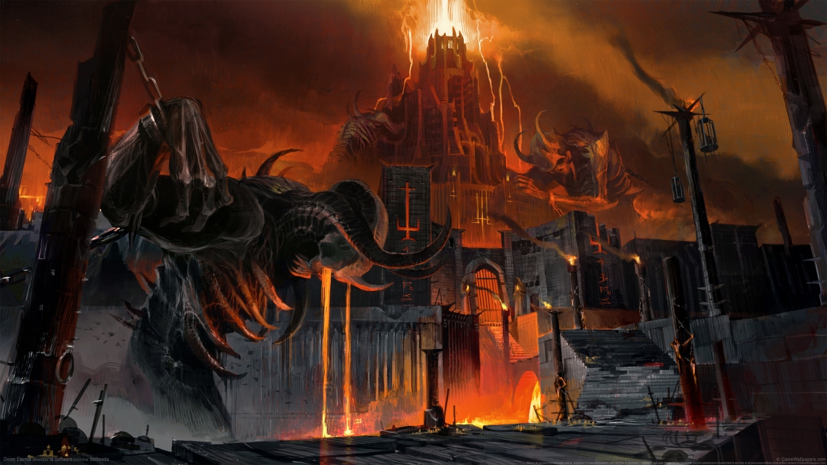 毁灭战士:永恒Doom Eternal 4k游戏壁纸