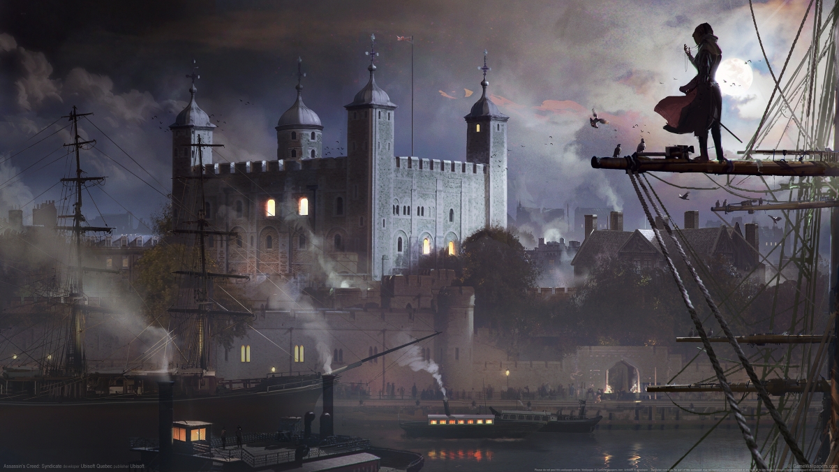 刺客信条 Assassin's Creed: Syndicate原画4k游戏壁纸