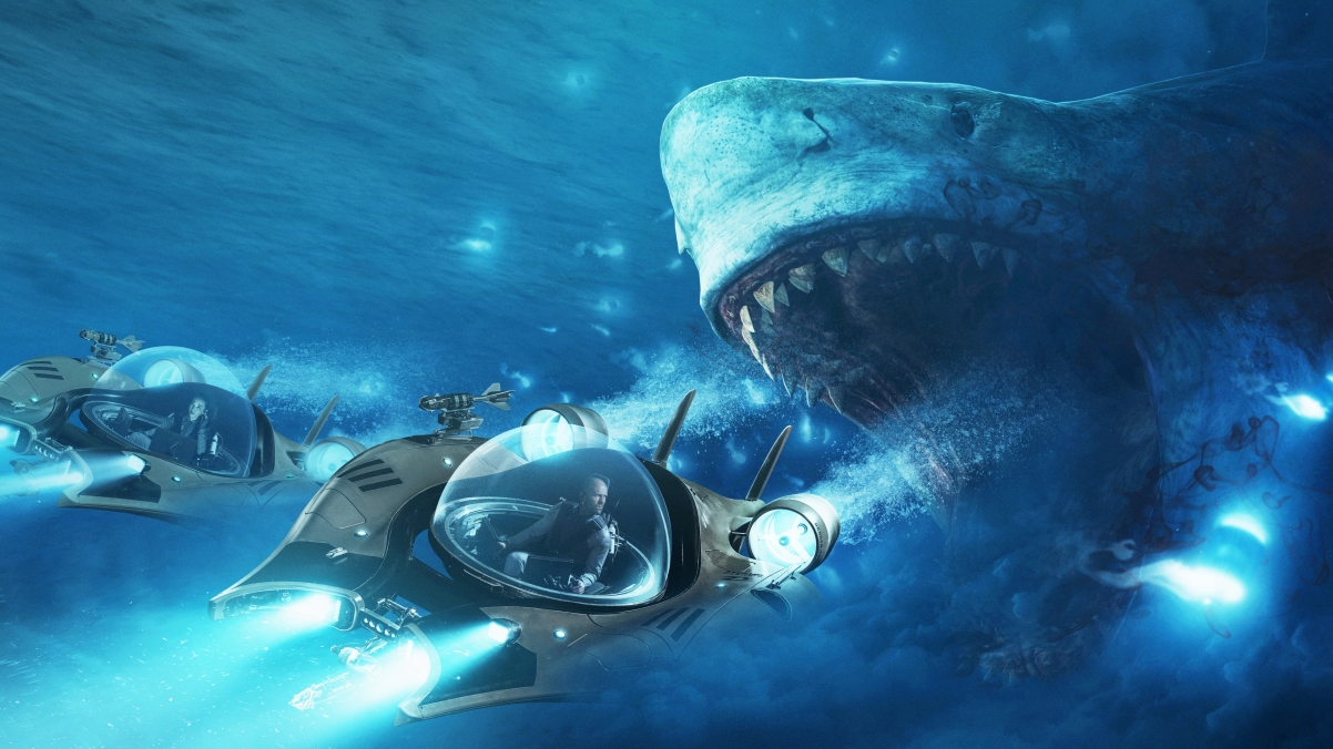 巨齿鲨The Meg 2018 电影 4k壁纸