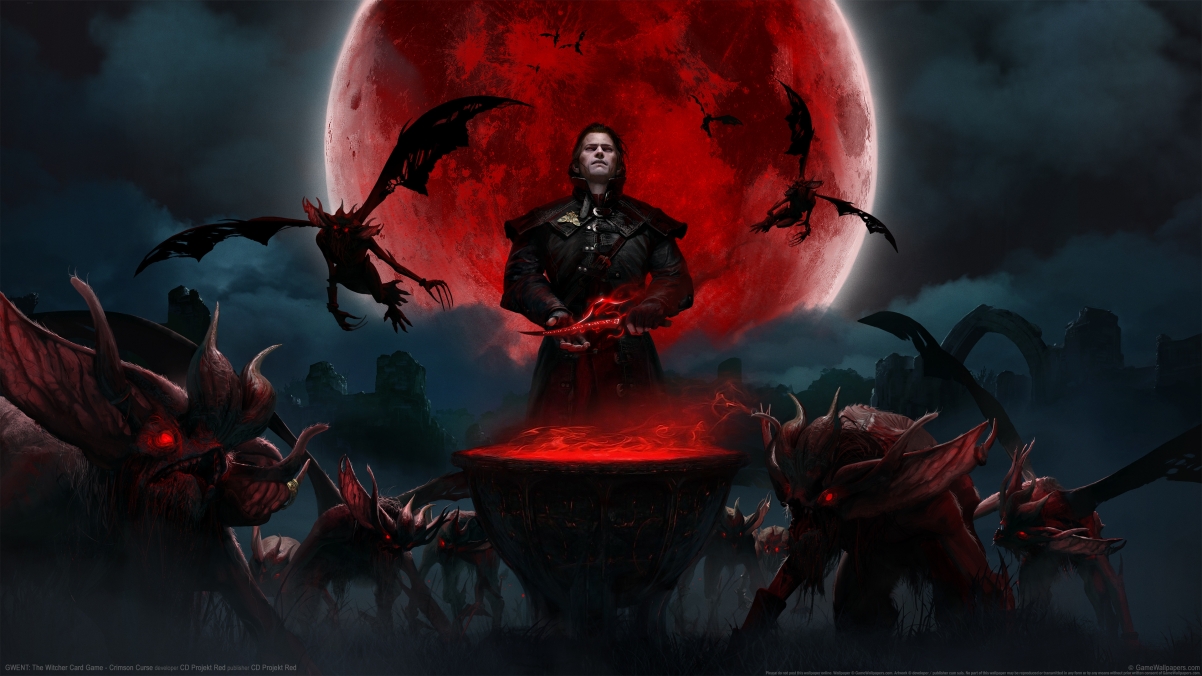 《巫师：昆特牌（Gwent: The Witcher Card Game）》Crimson Curse 4k游戏壁纸