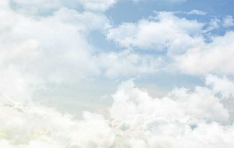 css3空中飘动的云层背景动画特效