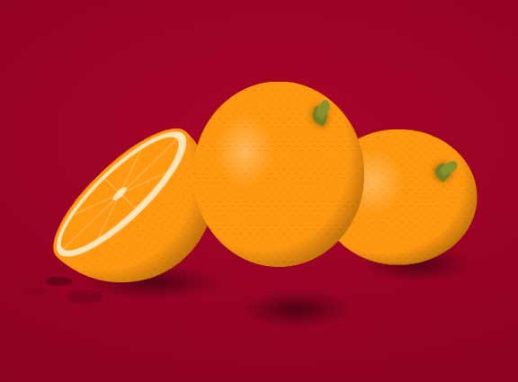 css3新鲜的橙子动画
