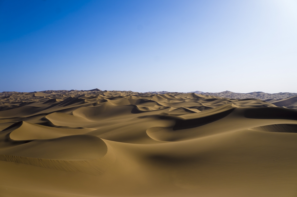 新疆沙漠4k风景图片
