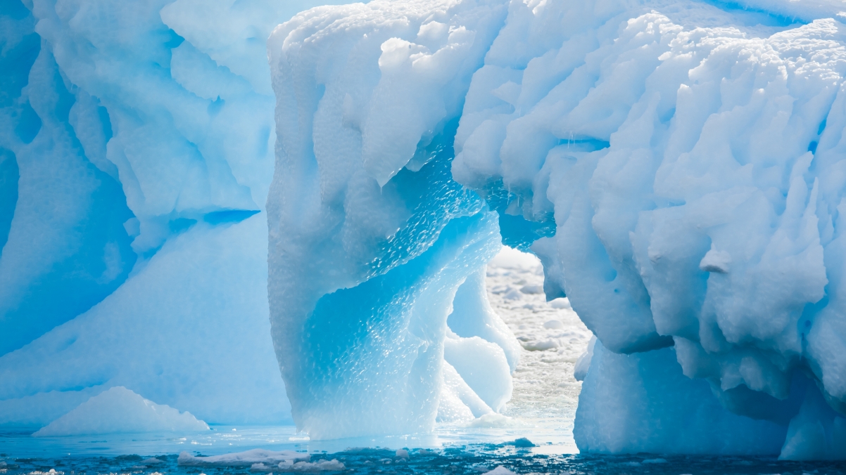 南极冰川4k风景壁纸