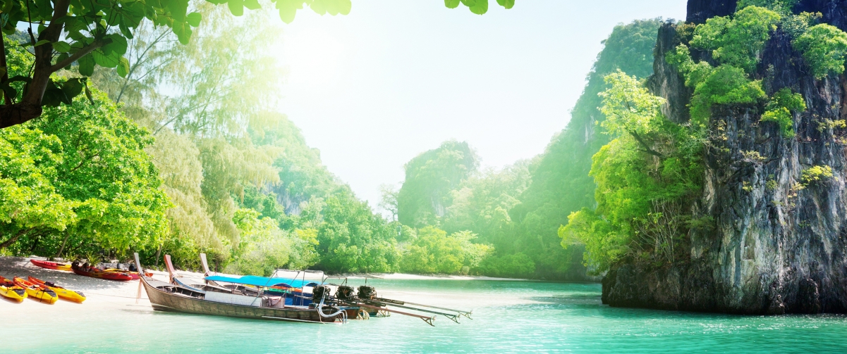 泰国美丽岛屿风景3440x1440壁纸