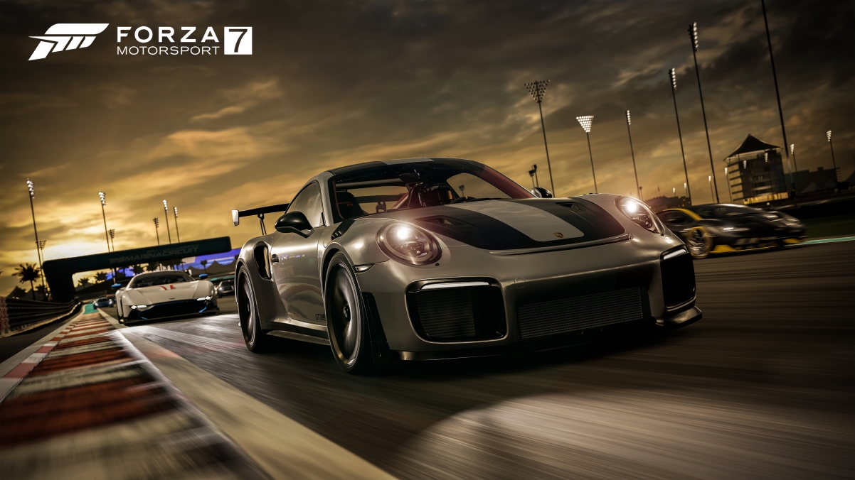 《极限竞速7(Forza Motorsport 7)》游戏塞车4k壁纸