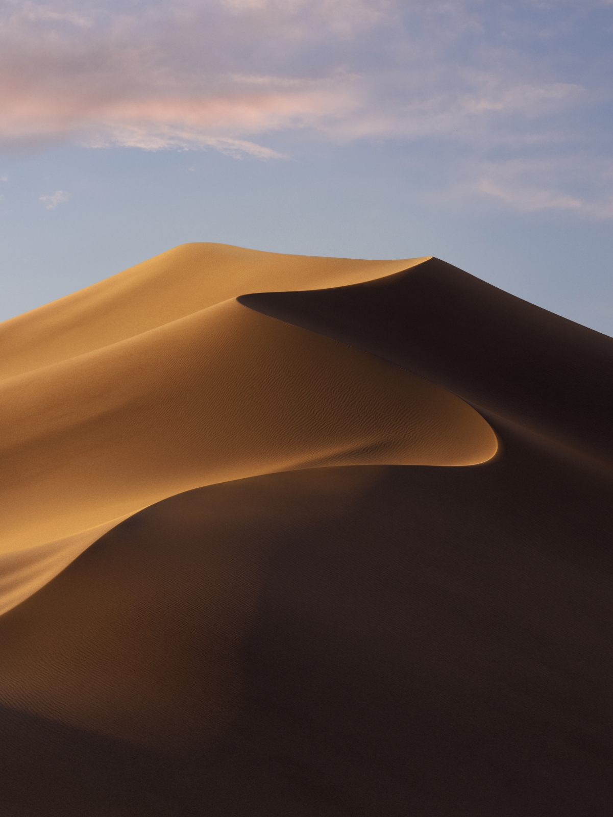 【2160x2880】macOS Mojave iPad壁纸 白天沙漠风景